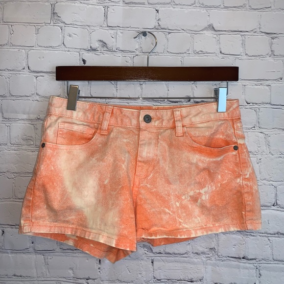 Arizona Jean Company Other - Arizona Jeans Co Orange & White Jean Shorts